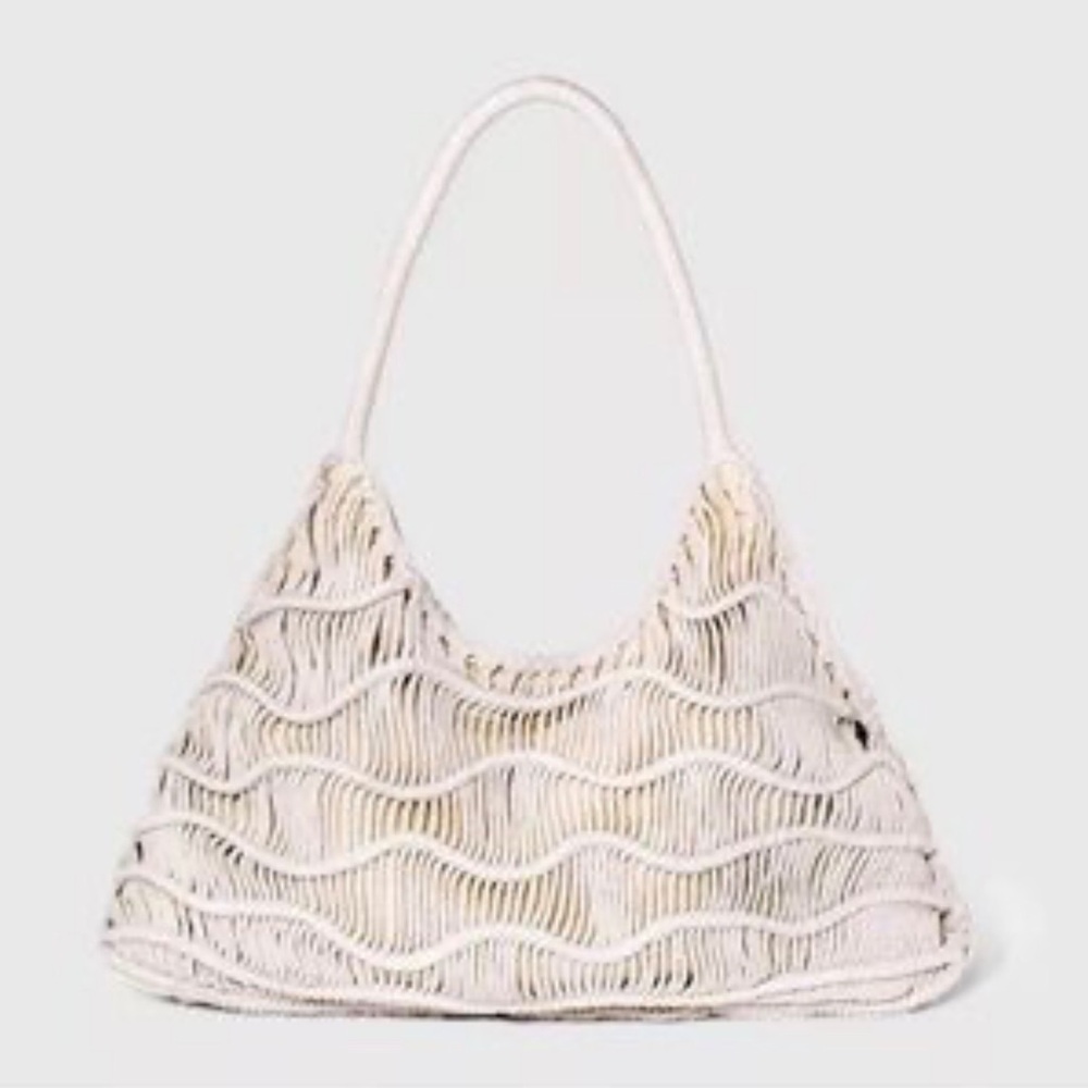 Universal Thread Macrame Bag - image 1